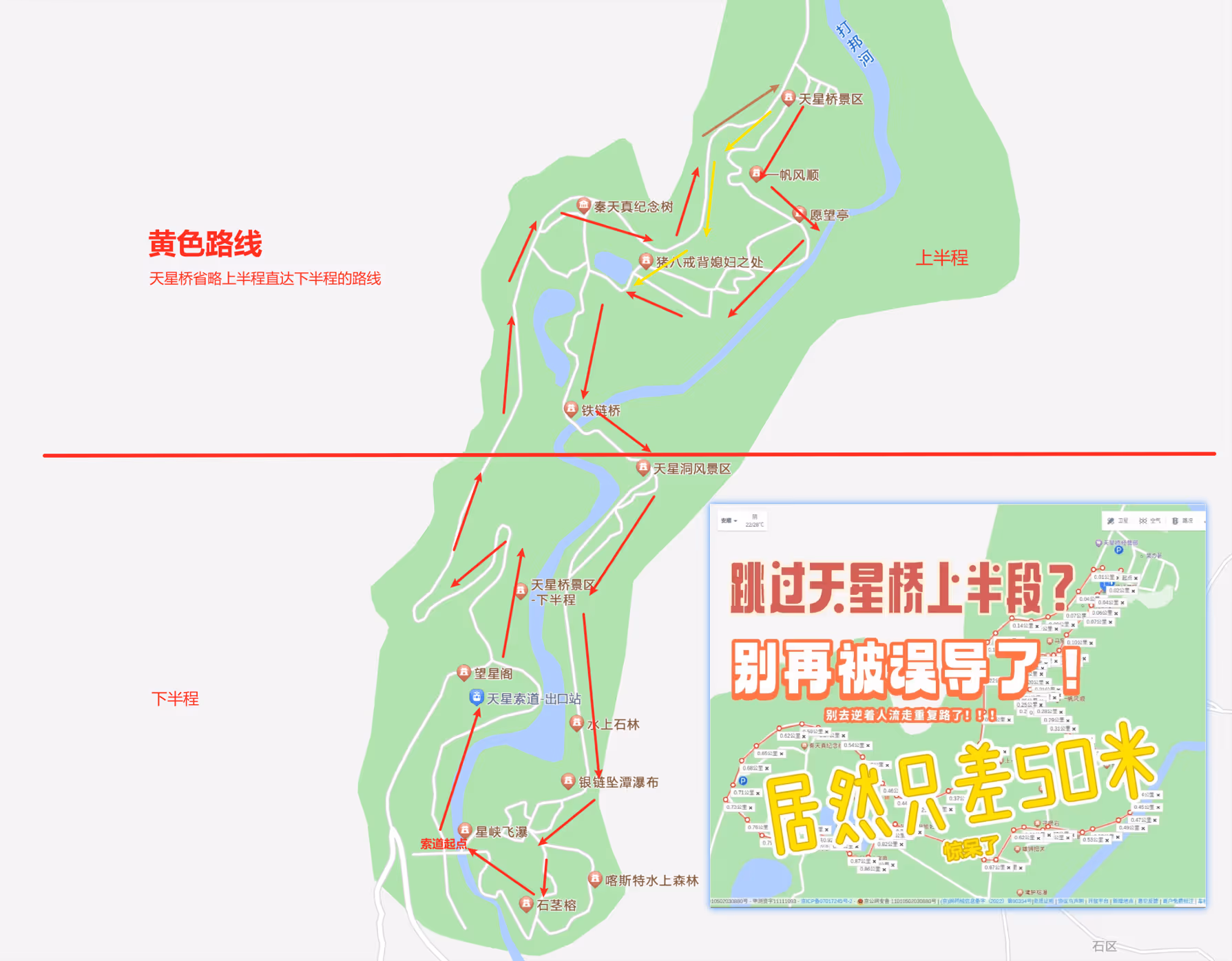 天星桥路线 天星桥路线